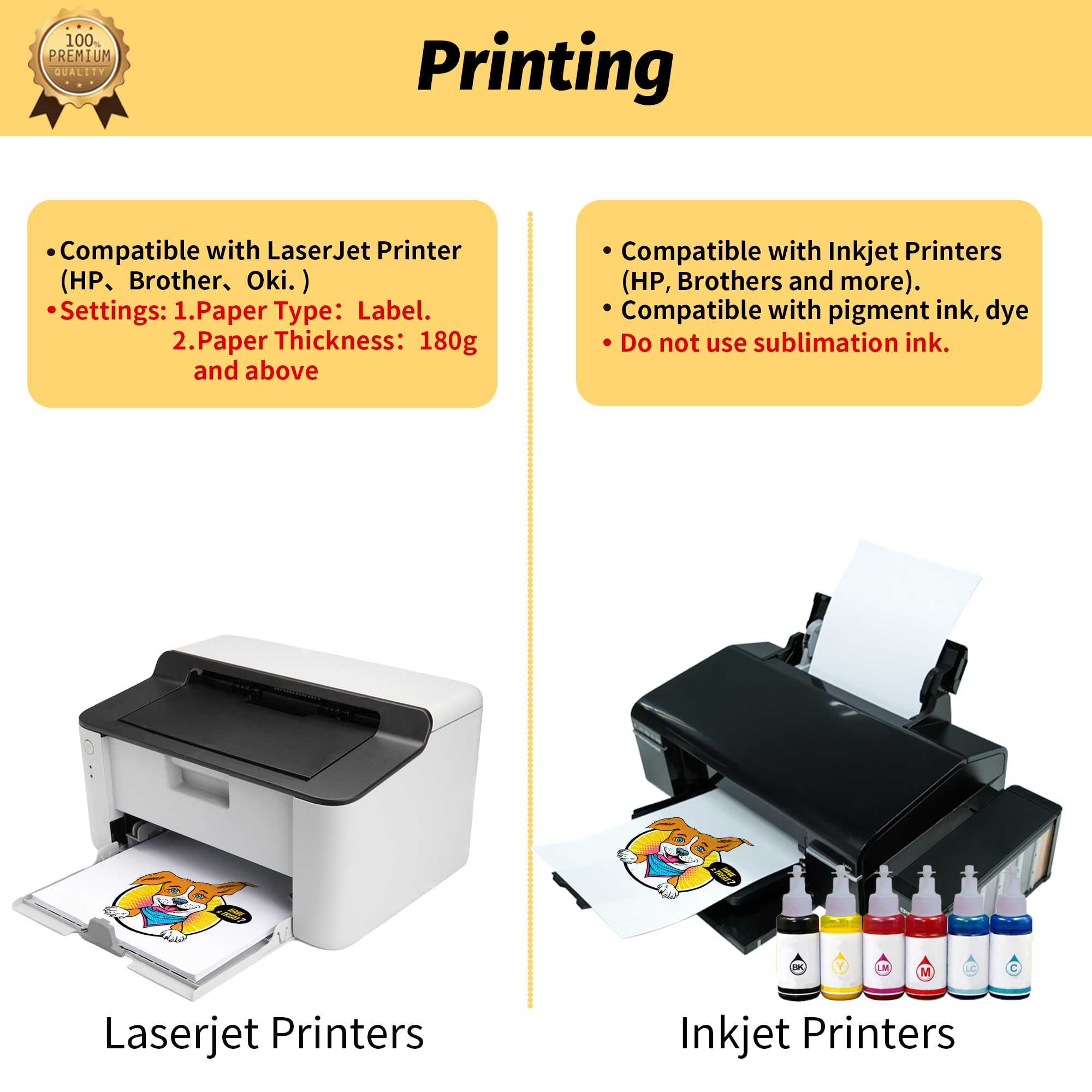 Tru-Heat Iron on Transfer Paper for Dark Fabric - 30+3 Sheets (8.5x11 Inches) - Printable Heat Transfer Vinyl for Laserjet & Inkjet Printers - DIY T-Shirt, Hoodie, Tote Bag Designs - D3-33