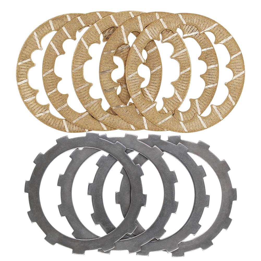 Road Passion Clutch Friction & Steel Plates 9-Piece Kit - Compatible with KTM 50 SX/SX MINI/SXS 2013-2015 - Dirt Bike & Off-Road Motorcycle Performance Upgrade
