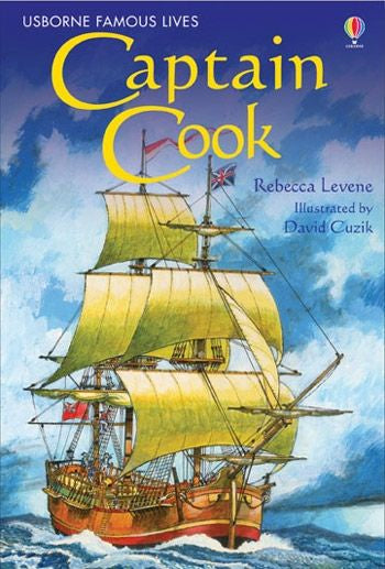 Captain Cook by Rebecca Levene - Historical Biography Book | Explore the Life of Famous Explorer James Cook | Perfect for History Buffs, Book Clubs & Educational Reading
