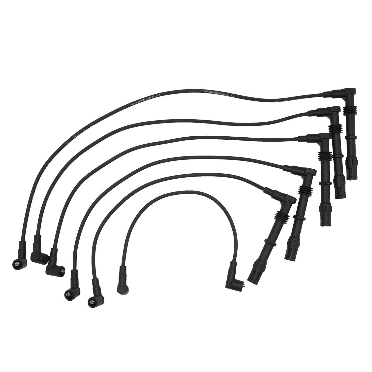 Walker Products ThunderCore PRO Premium Spark Plug Wire Set 924-1488 - High Performance Ignition Wires for Ford, Chevy, Dodge & More - Perfect for Racing, Off-Road & Daily Driving