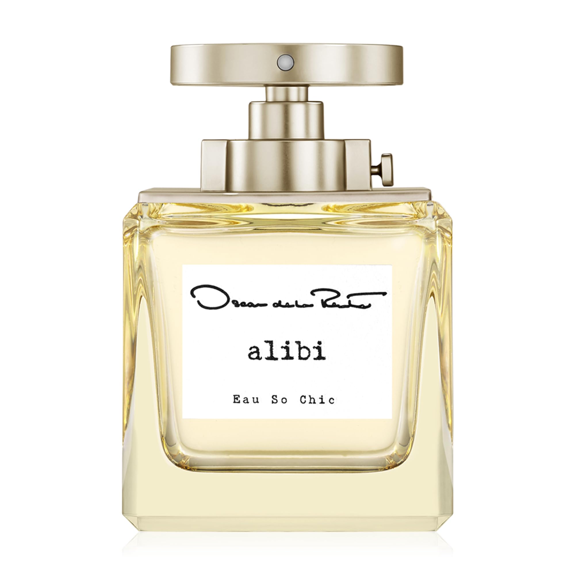 Oscar de la Renta Alibi Eau So Chic Eau de Toilette Perfume Spray for Women, 3.4 Fl Oz - Floral Fruity Fragrance for Daytime & Evening Wear, Romantic Dates & Special Occasions