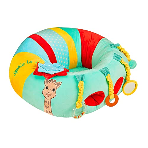 Sophie la Girafe Baby Seat and Play Mat - Soft, Safe & Multicolored for Infants & Toddlers - Perfect for Playtime, Tummy Time & Learning Activities