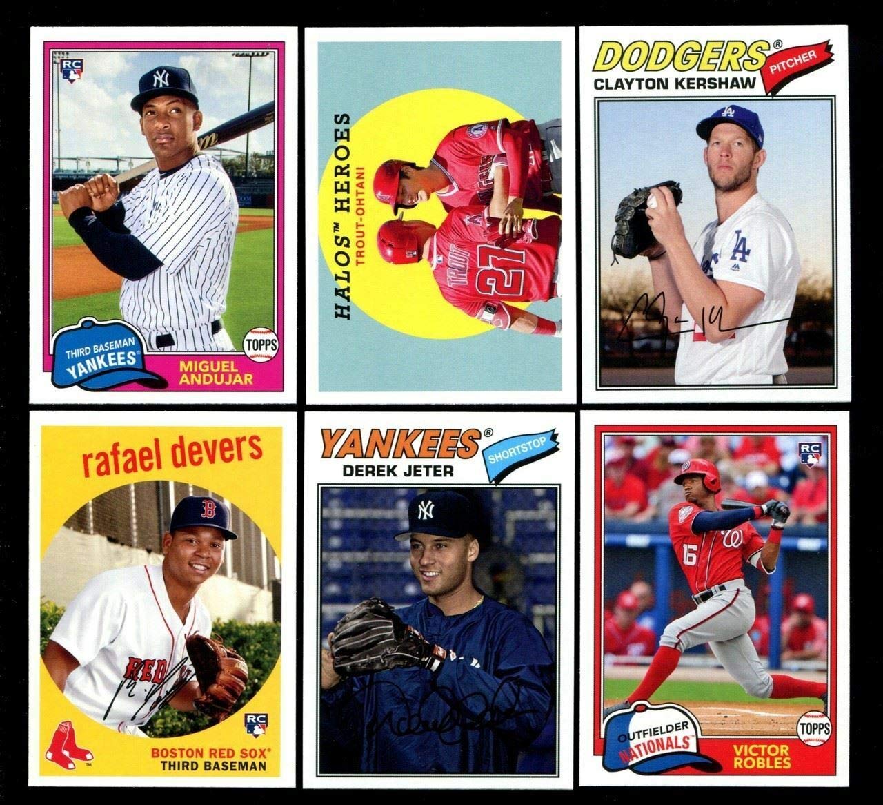 2018 Topps Archives Baseball Complete Set - 320 Cards Including Shortprints | MLB Trading Cards Collection for Collectors & Fans | Perfect for Display, Trading & Gifting