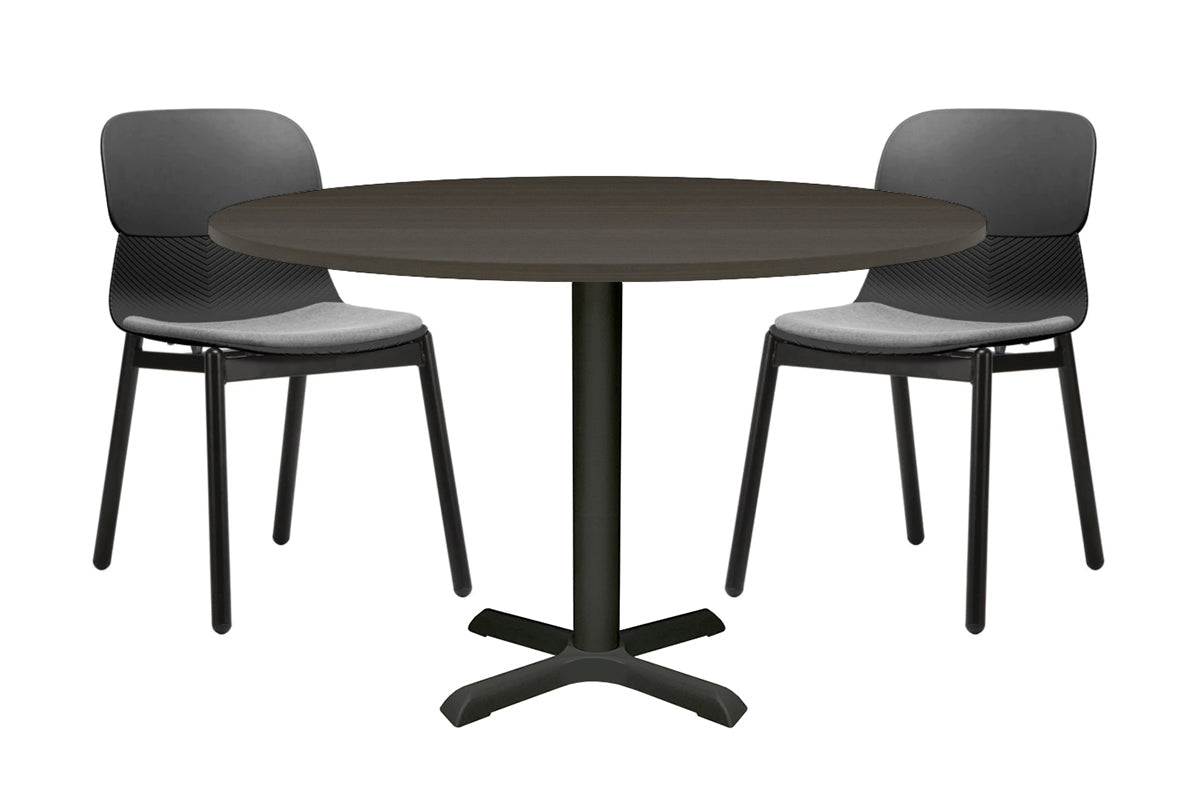 Universal Round Meeting Table 1000mm - Modern Conference Room Furniture for Office, Home, and Collaborative Workspaces