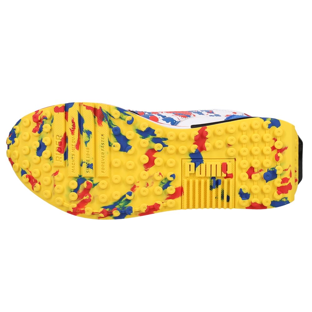 PUMA City Rider Splash Sneakers for Kids - Lightweight Running Shoes for Boys & Girls - Comfortable Walking & School Shoes for Big Kids - Perfect for Playground, Gym Class & Everyday Wear