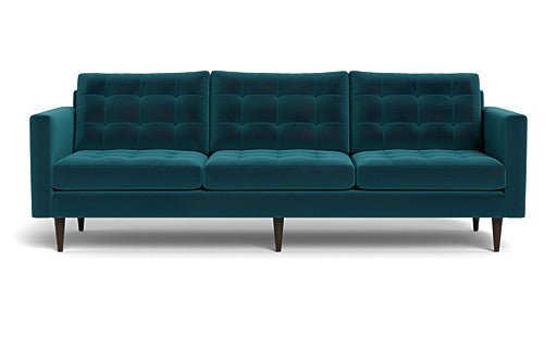 Wallace 98 Estate Sofa - Modern Luxury Sectional Couch for Living Room, Home Theater & Lounge Areas - Premium Comfort Fabric Sofa Set with Sturdy Frame