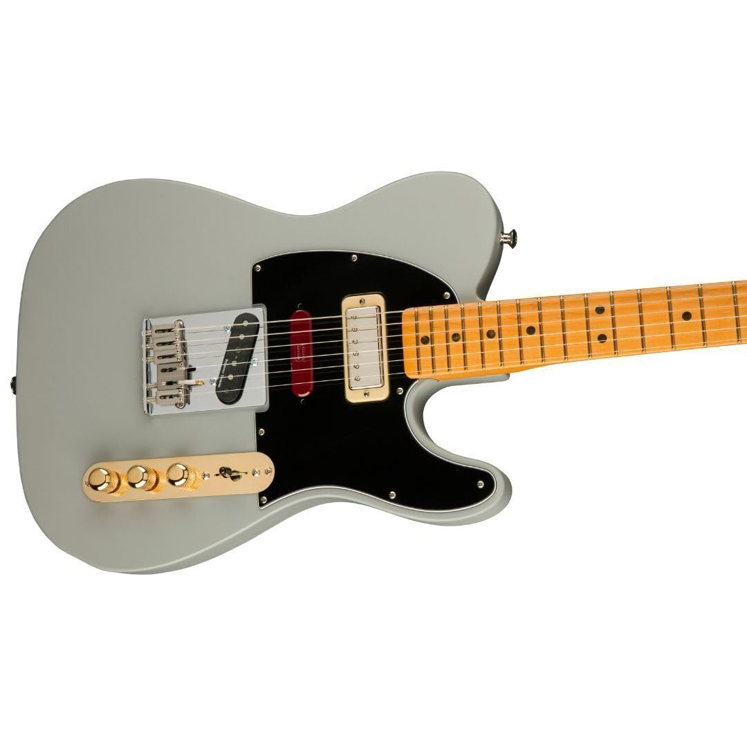 Fender Brent Mason Telecaster Electric Guitar - Primer Gray Finish, Maple Fingerboard | Professional & Studio Use, Live Performances, Country & Rock Music