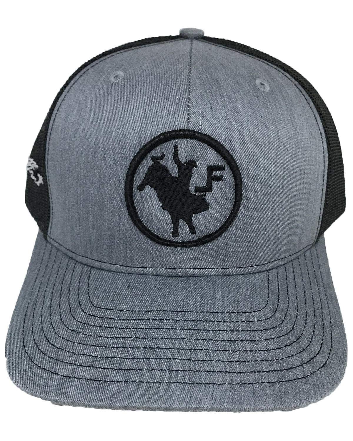 Lane Frost Iron Cowboy Hat - Heather Grey & Black Western Rodeo Style for Men - Perfect for Rodeo, Horseback Riding & Outdoor Adventures