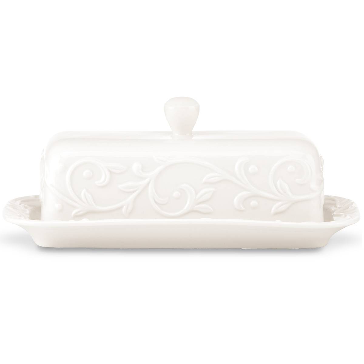 Opal Innocence Hand-Carved Butter Dish - Elegant Serving Tray for Dinner Parties, Tea Time & Kitchen Decor