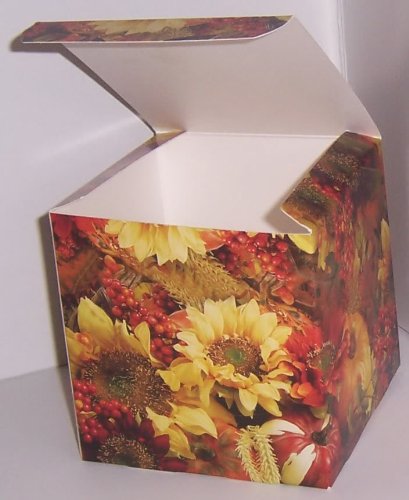 Scott's Cakes Chocolate Dutch Mints - 1 Pound Square Fall Leaf Gift Box | Premium Gourmet Candy for Holidays, Parties & Corporate Gifting
