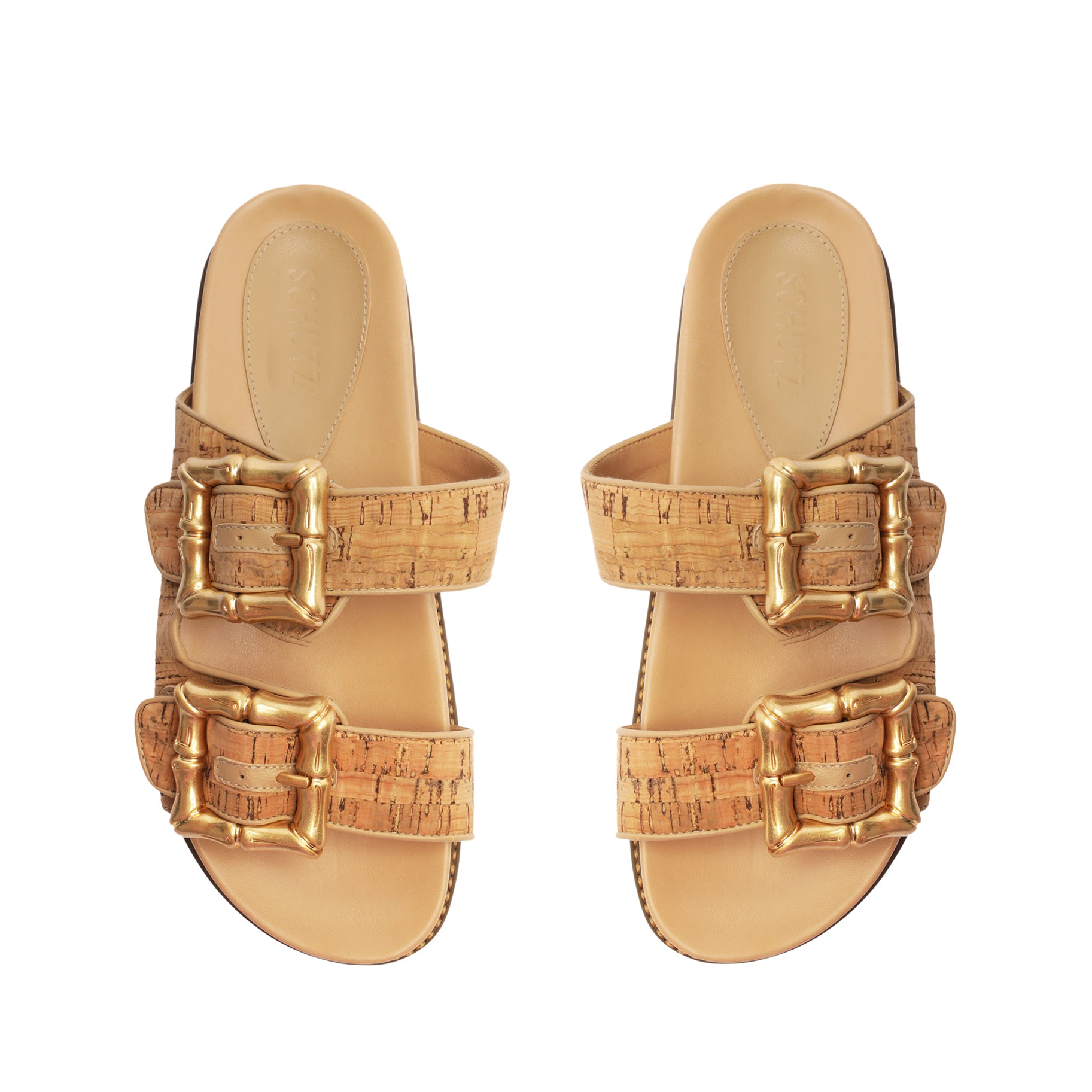 Enola Sporty Cork & Nappa Leather Sandals for Women - Comfortable Summer Walking Shoes with Arch Support - Perfect for Beach, Travel, and Casual Outings