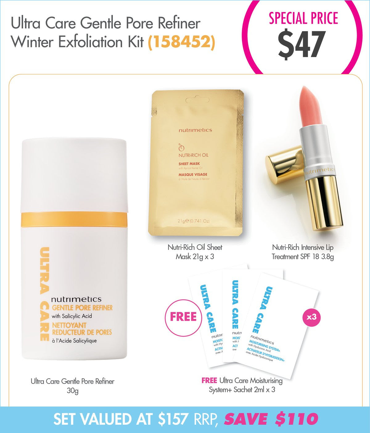 Gentle Pore Refiner & Winter Exfoliation Kit for Smooth Skin - Hydrating Facial Care Set for Dry Skin - Perfect for Cold Weather Skincare Routine & Holiday Gift Giving (Limited Time Offer)
