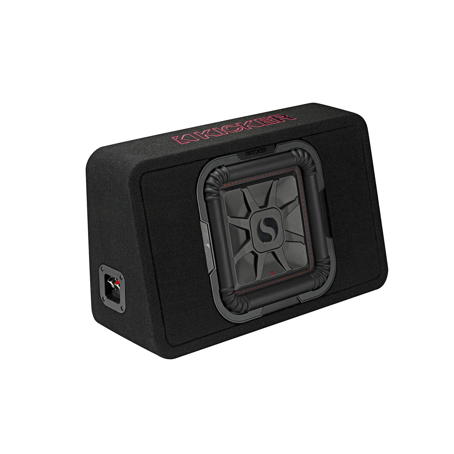Kicker 46TL7T102 TL7T 10-Inch (25cm) Slim Solo-Baric Subwoofer - 2-Ohm Impedance, 500W RMS Power - Perfect for Car Audio Systems & Bass Enhancement