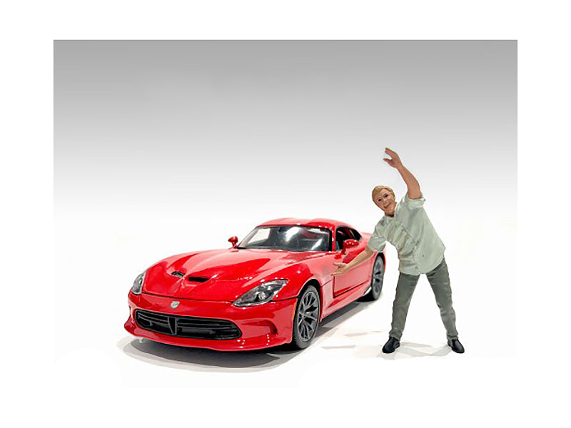 American Diorama Figure18 Series 2 Figure 5 - 1/18 Scale Model Car Accessory for Diecast Collectors & Diorama Scenes - Perfect for Model Car Displays, Photography & Miniature Scenes