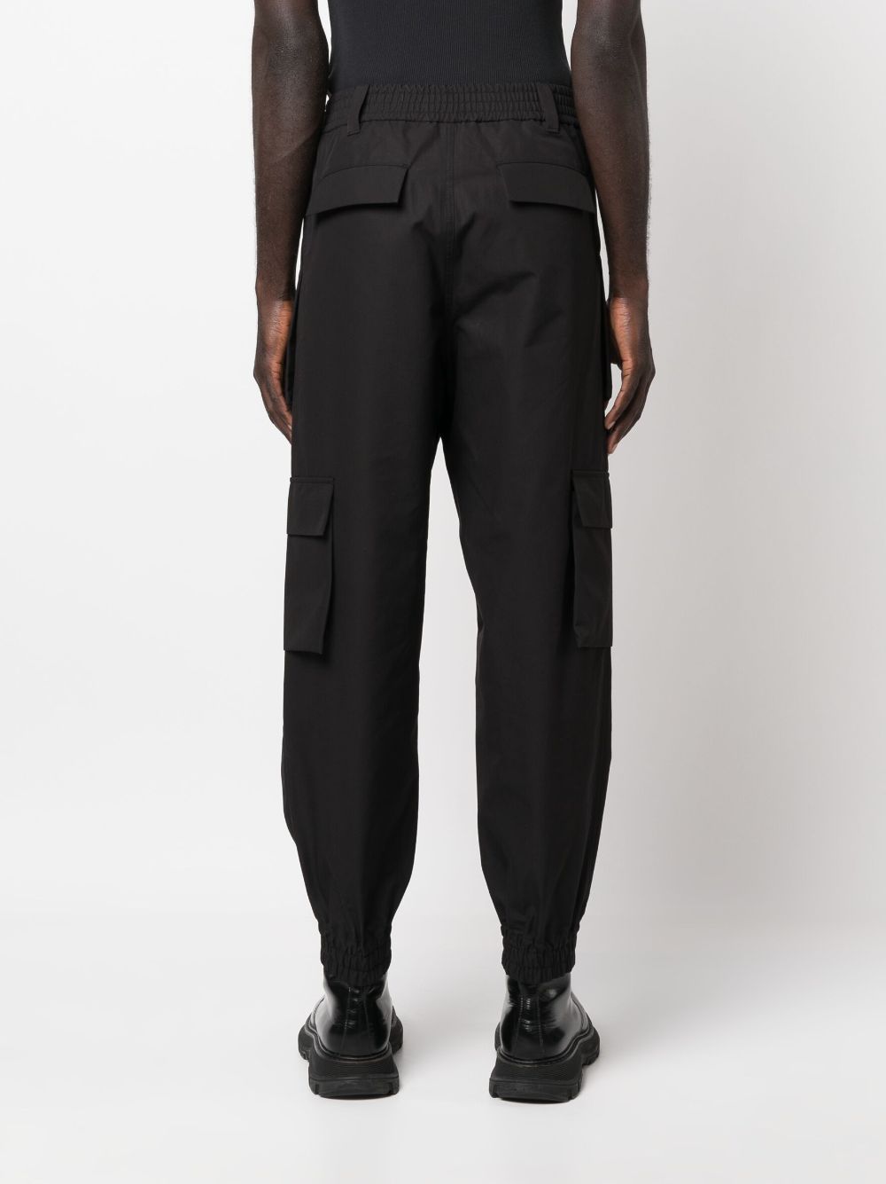 Alexander McQueen Black Trousers for Men - Stylish Slim Fit Pants for Business, Office, and Casual Wear