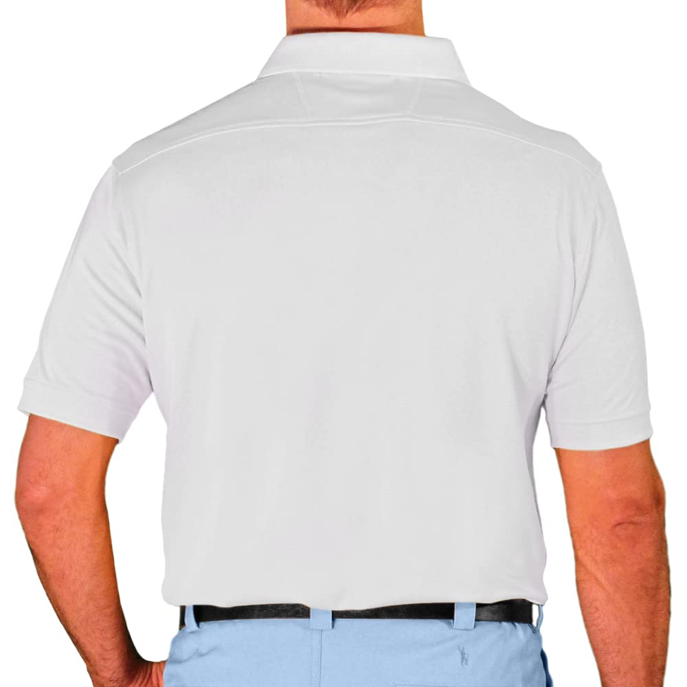 Men's Argyle Pattern Golf Polo Shirt with Matching Socks - Comfortable & Stylish for Golf, Office & Casual Wear