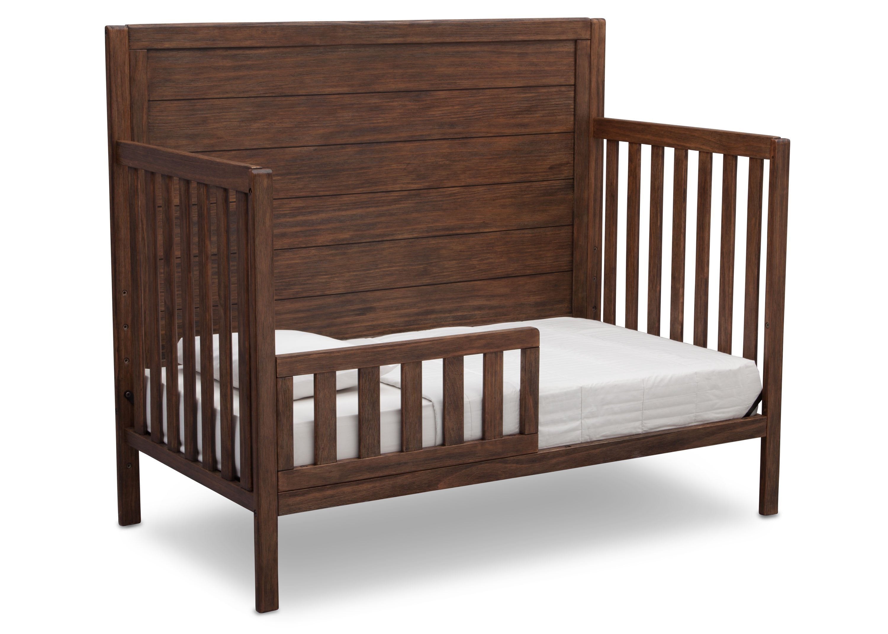 Cambridge 4-in-1 Convertible Baby Crib - White Nursery Furniture for Newborn to Toddler Bed | Perfect for Modern Nursery, Bedroom & Daycare Use
