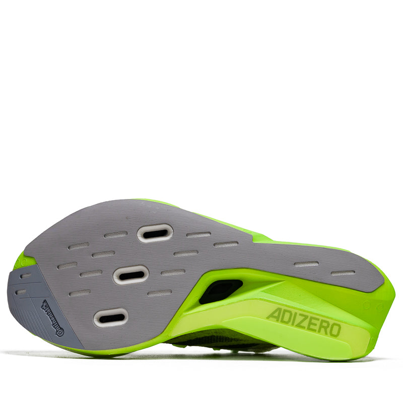 Adidas Adizero Prime X 2 Strung Running Shoes - Lucid Lemon/Core Black | Lightweight Performance Sneakers for Marathon Training & Road Racing