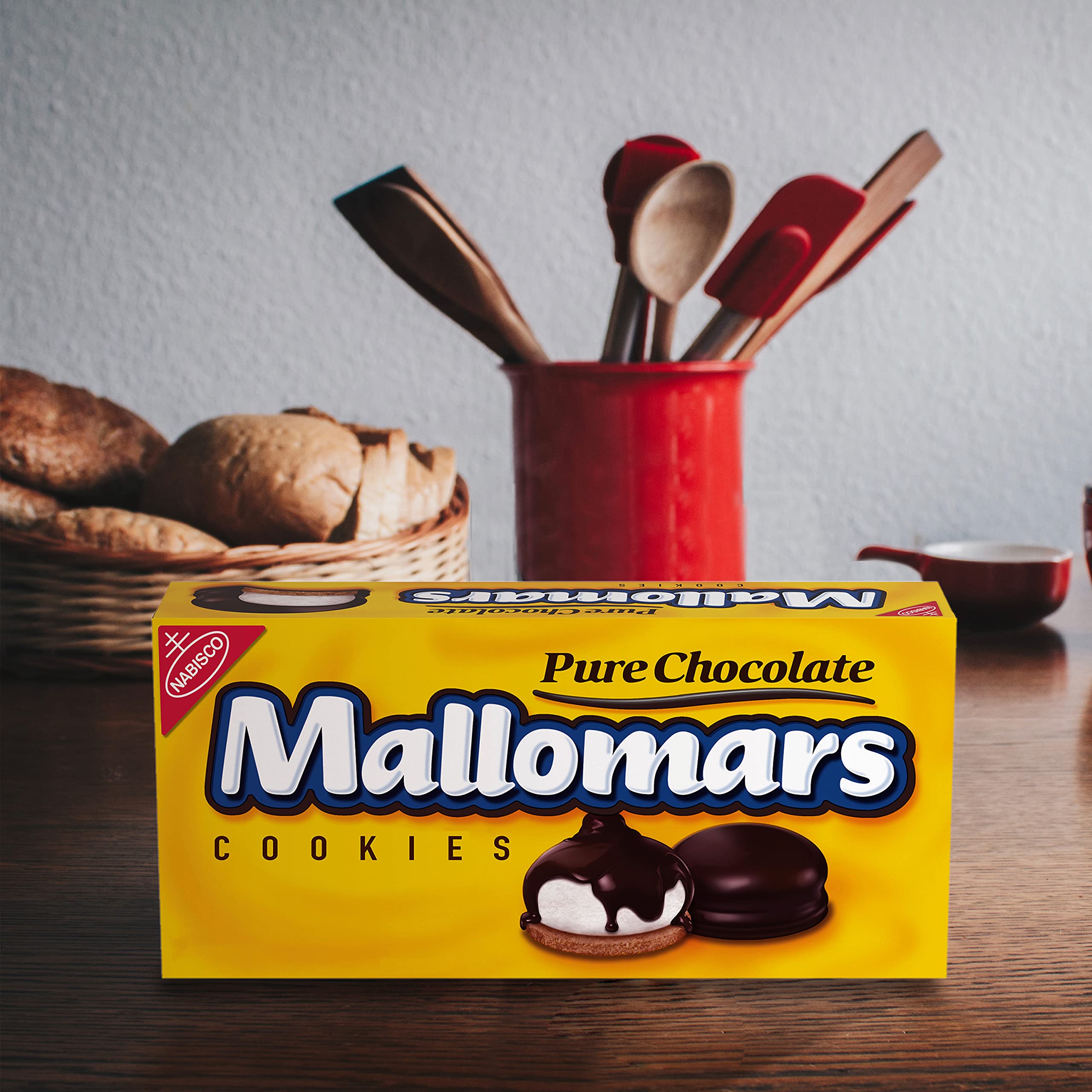 Mallomars Pure Chocolate Cookies - 12 Pack (8 oz Each) | Rich Cocoa Flavor | Perfect for Parties, Gifts & Snacking