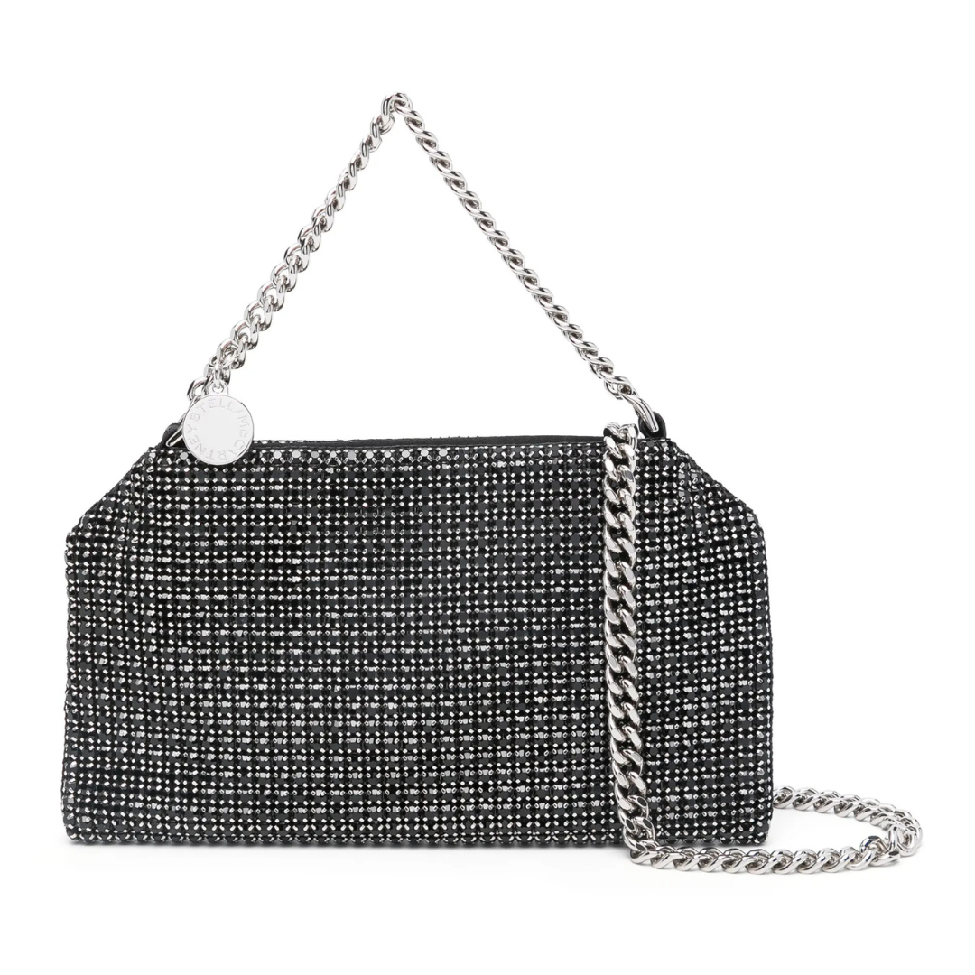 Sparkly Crystal Mesh Clutch Bag for Women - Elegant Evening Party & Wedding Accessory