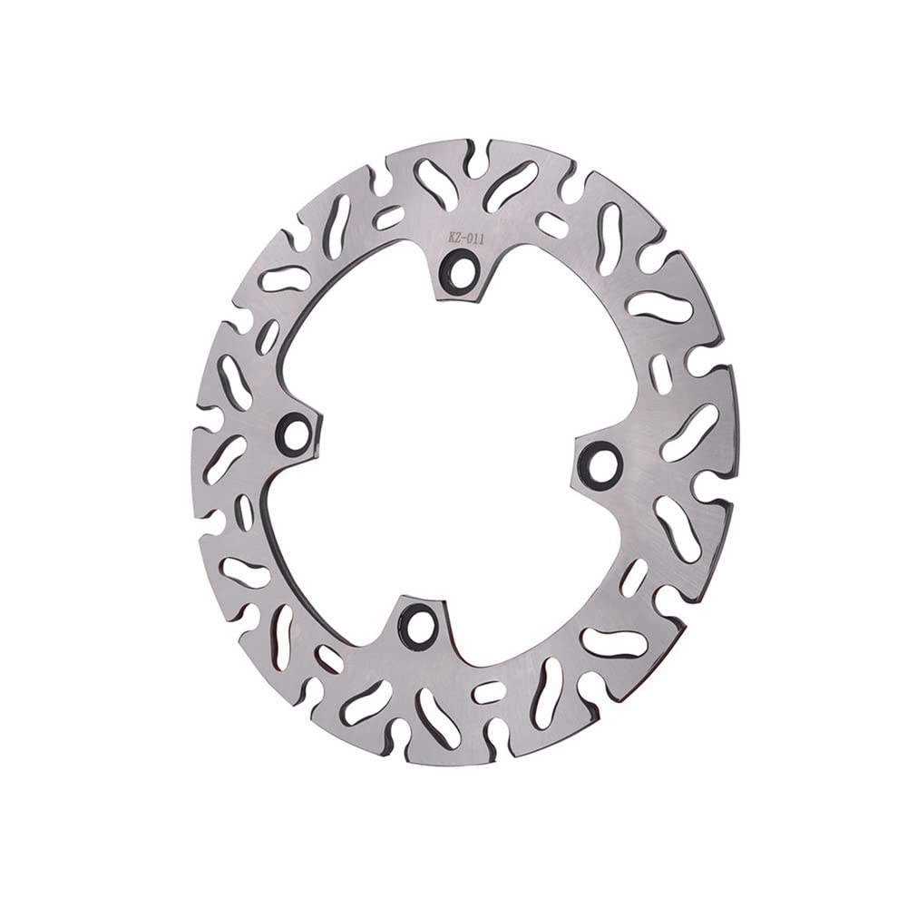 High-Performance Front Brake Disc Rotor & Pad Kit for Honda XR250/CRM250/XLR250 Motorcycles - Silver - Durable Off-Road & Cyclocross Braking System for Adventure Riding & Trail Performance