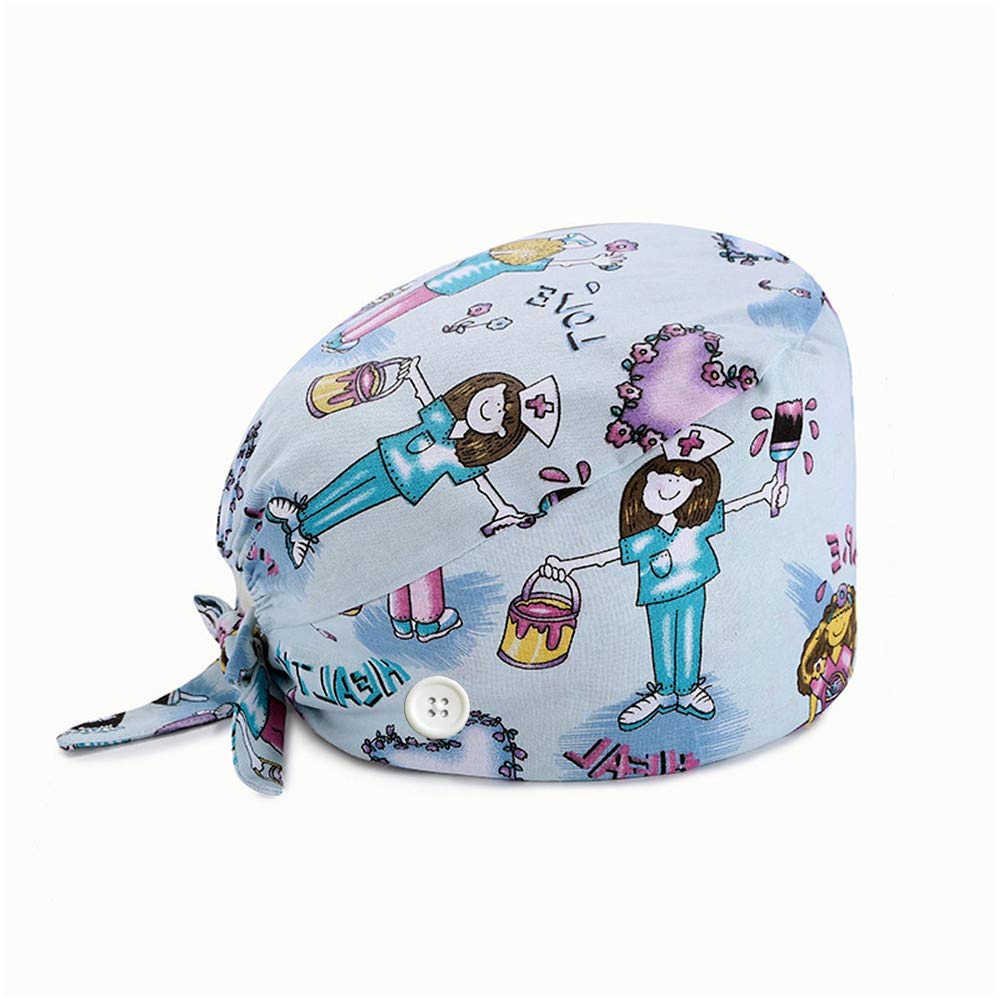 Tsingweel Unisex Work Cap with Button Sweatband & Adjustable Back - Comfortable Work Hat for Men & Women - Perfect for Construction, Gardening, and Outdoor Activities