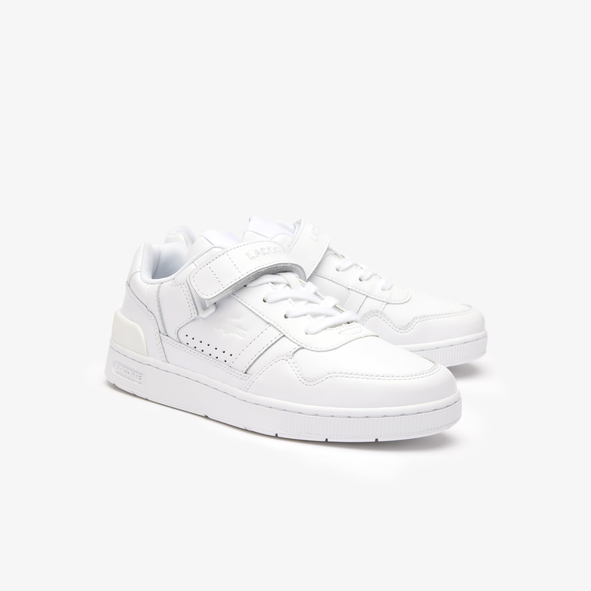 Lacoste Women's T-Clip Velcro Sneakers - Comfortable Casual Shoes for Women | Perfect for Walking, Travel & Everyday Wear