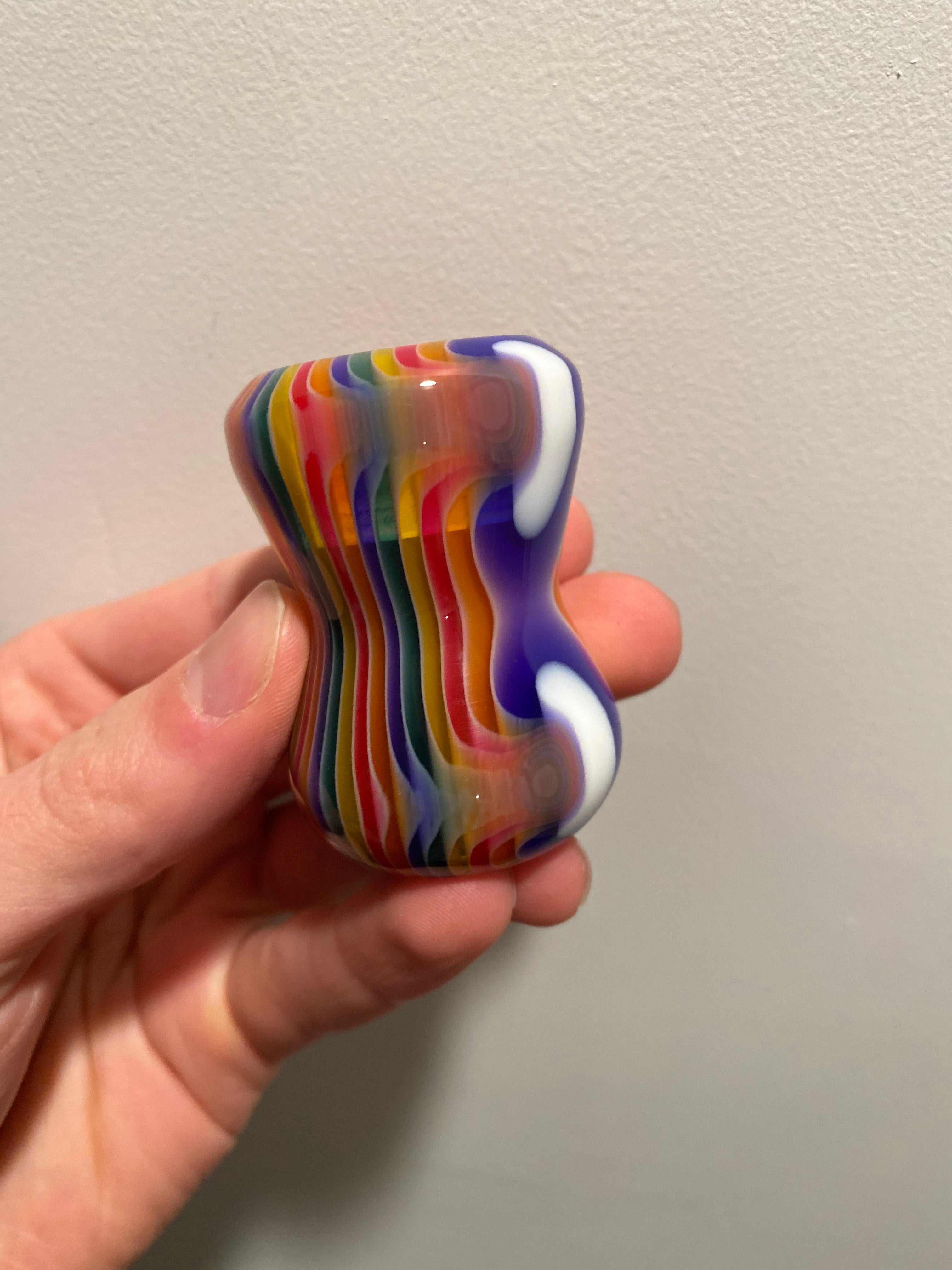 Handcrafted Candy Stripe Shaving Brush Handle - Fits 24mm & 26mm Knots - Premium Factory Second - Perfect for Wet Shaving & Grooming Kits