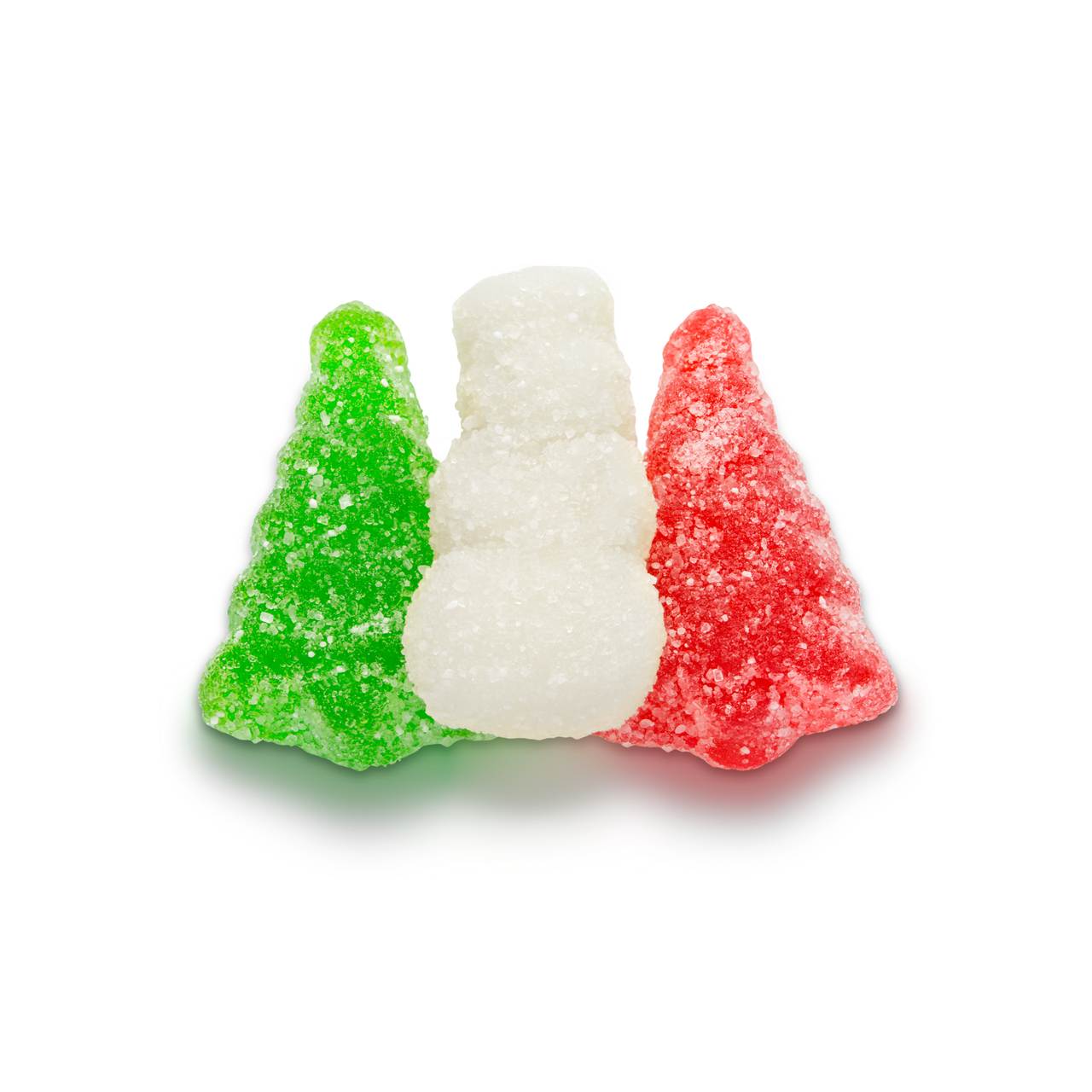 Christmas Gummy Candy - Festive Snowmen & Tree Shaped Sweets for Holiday Parties, Stocking Stuffers & Winter Treats