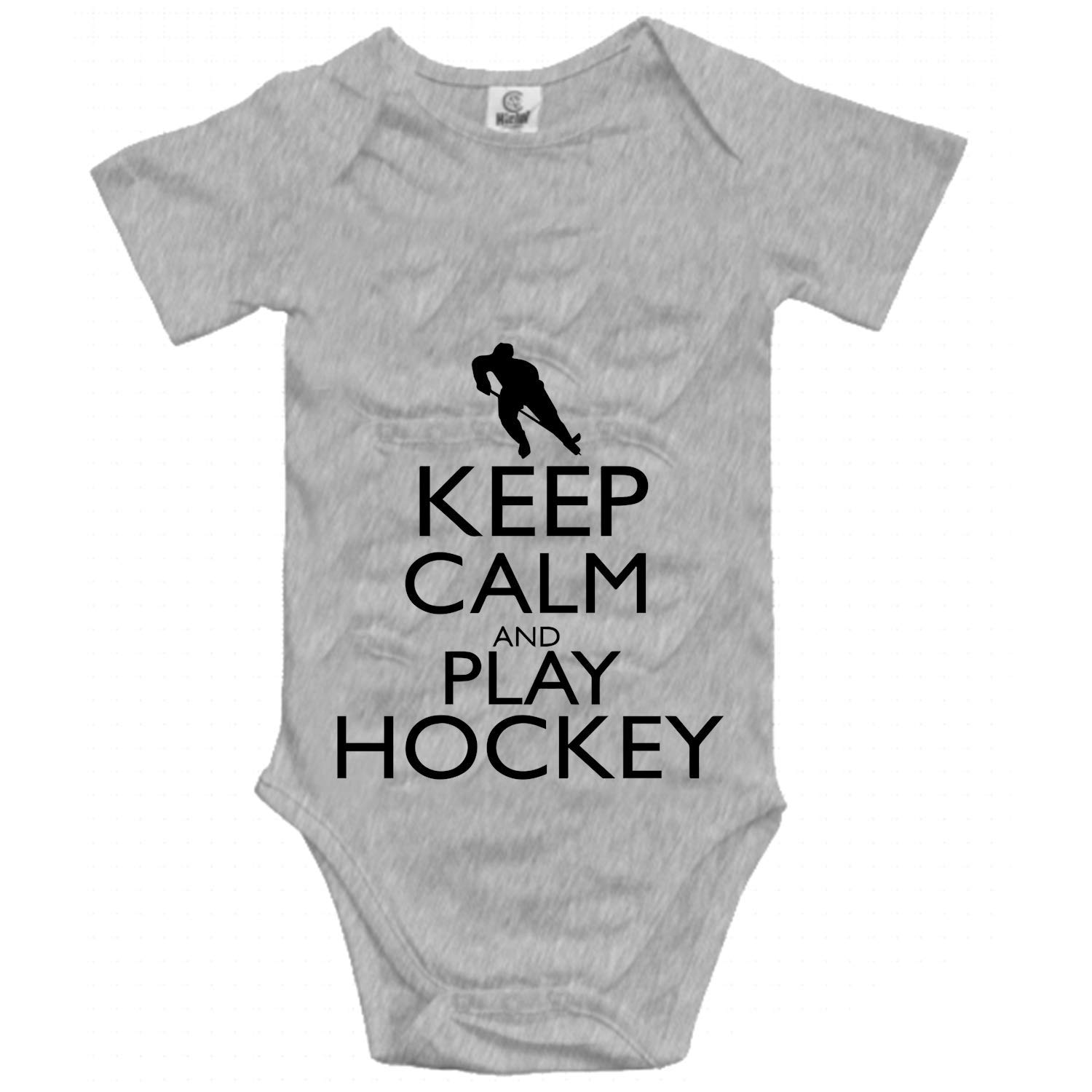 Organic Hockey Baby Onesie - Soft Newborn Bodysuit Romper for Boys & Girls | Perfect for Game Day, Sports Events & Playtime