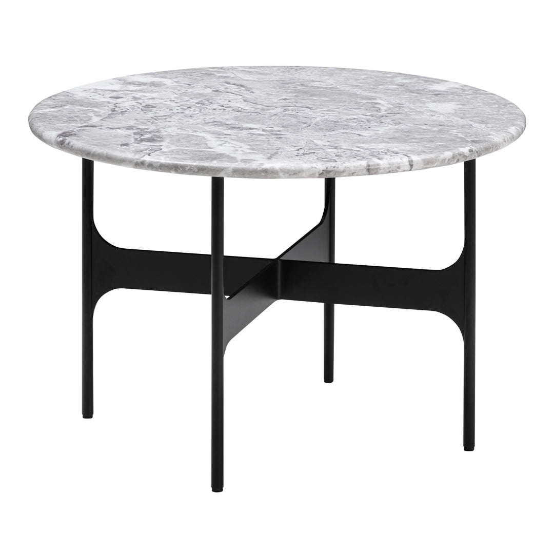Floema Modern Round Coffee Table - 36 Inch Wooden Living Room Center Table for Small Spaces - Perfect for Apartments, Lounges & Home Decor
