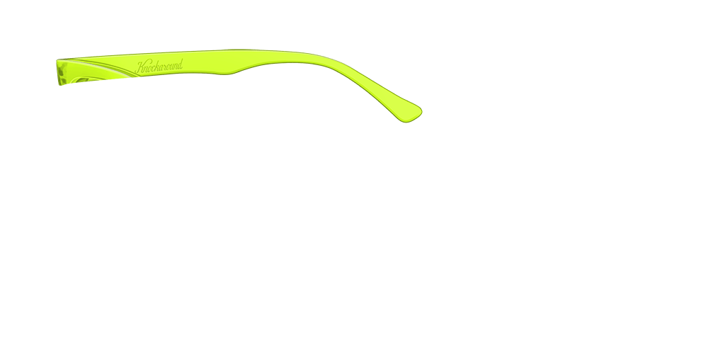 Knockaround Paso Robles Custom Arm Sunglasses - Neon Yellow | Polarized UV Protection for Outdoor Sports & Casual Wear