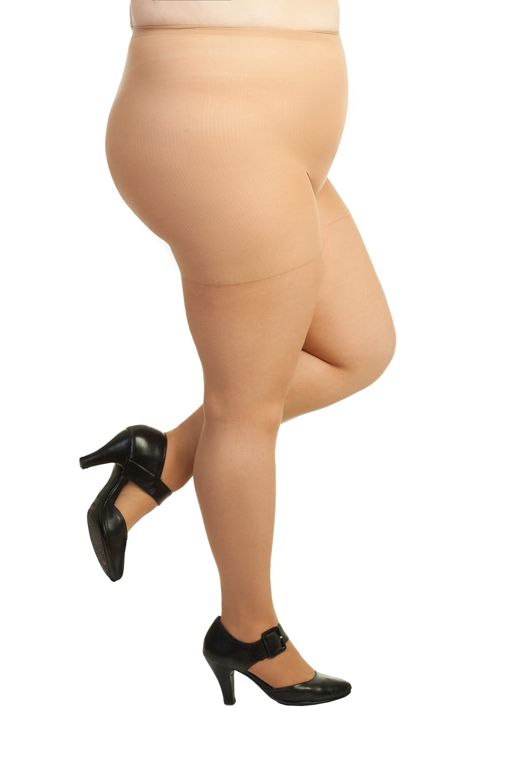 Plus Size Pantyhose for Women - Soft Sheer Queen Tights - Comfortable Stretchy Tights for Work, Parties & Everyday Wear