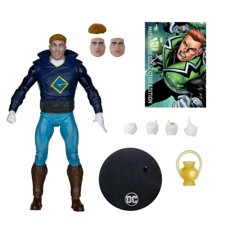 Guy Gardner Platinum Edition Chase Green Lantern Corps DC Multiverse Collector Action Figure #32 - Perfect for DC Comics Fans, Collectors & Display