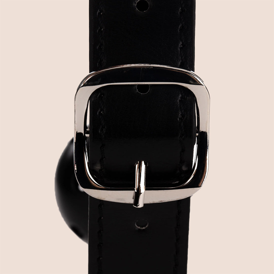 Sex & Mischief Breathable Ball Gag - Adjustable BDSM Restraint for Adults | Perfect for Role Play, Bondage, and Sensory Play