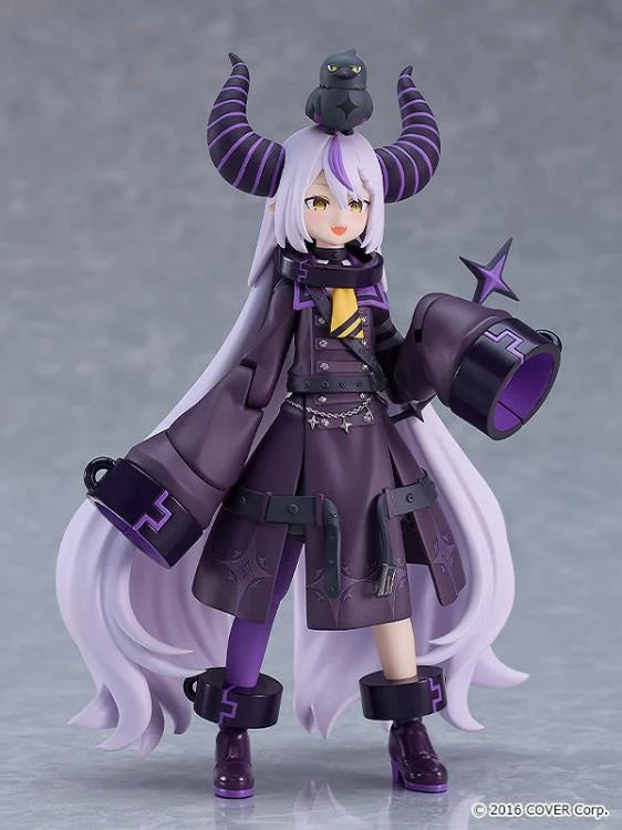 Figma #619 La+ Darknesss Hololive Production Action Figure - Anime Collectible for Fans, Display & Cosplay Scenes