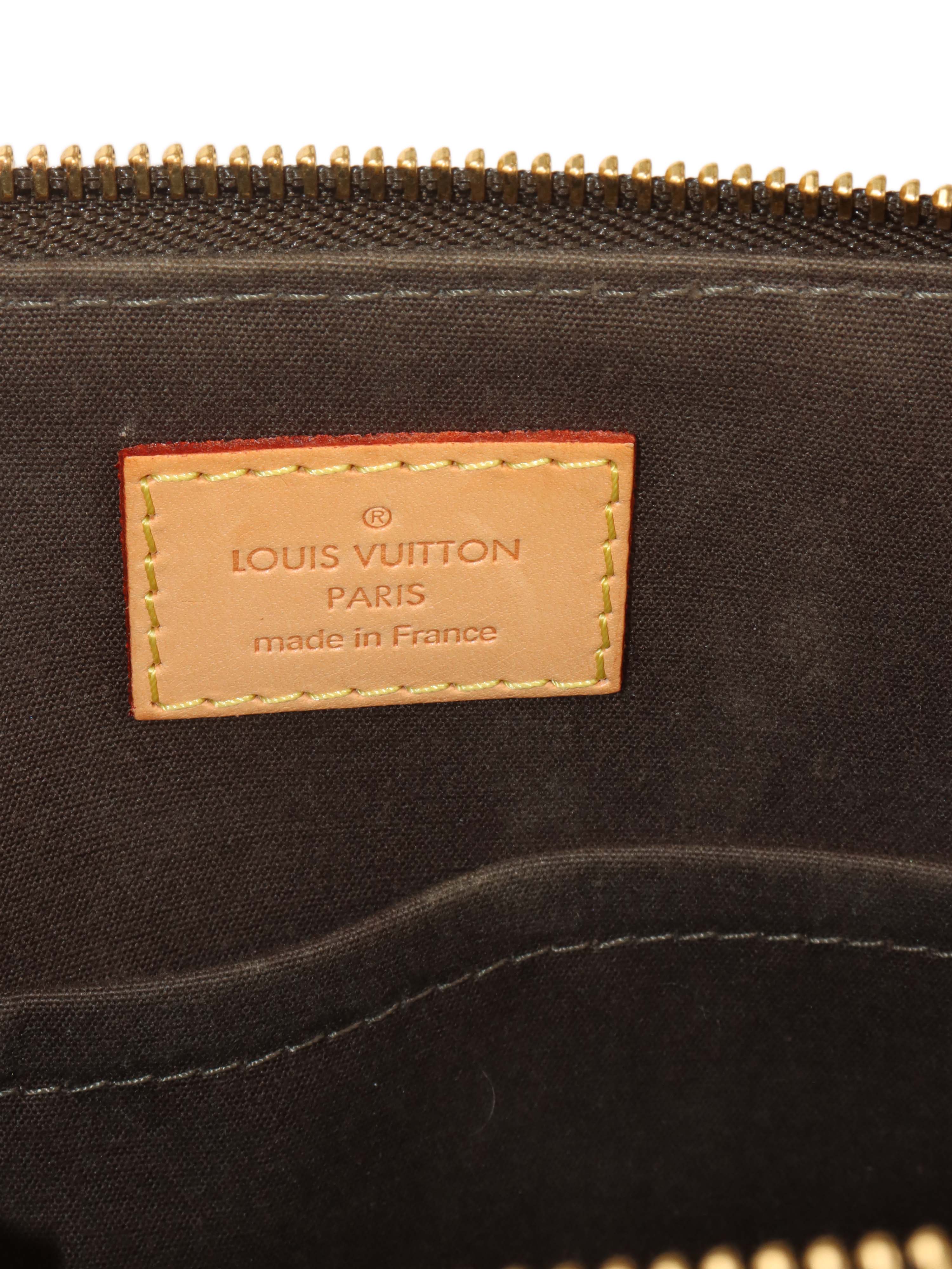Authentic Louis Vuitton Vernis Bellevue Patent Leather Handbag - Luxury Designer Shoulder Bag for Women, Perfect for Work, Evening Events & Travel Accessories