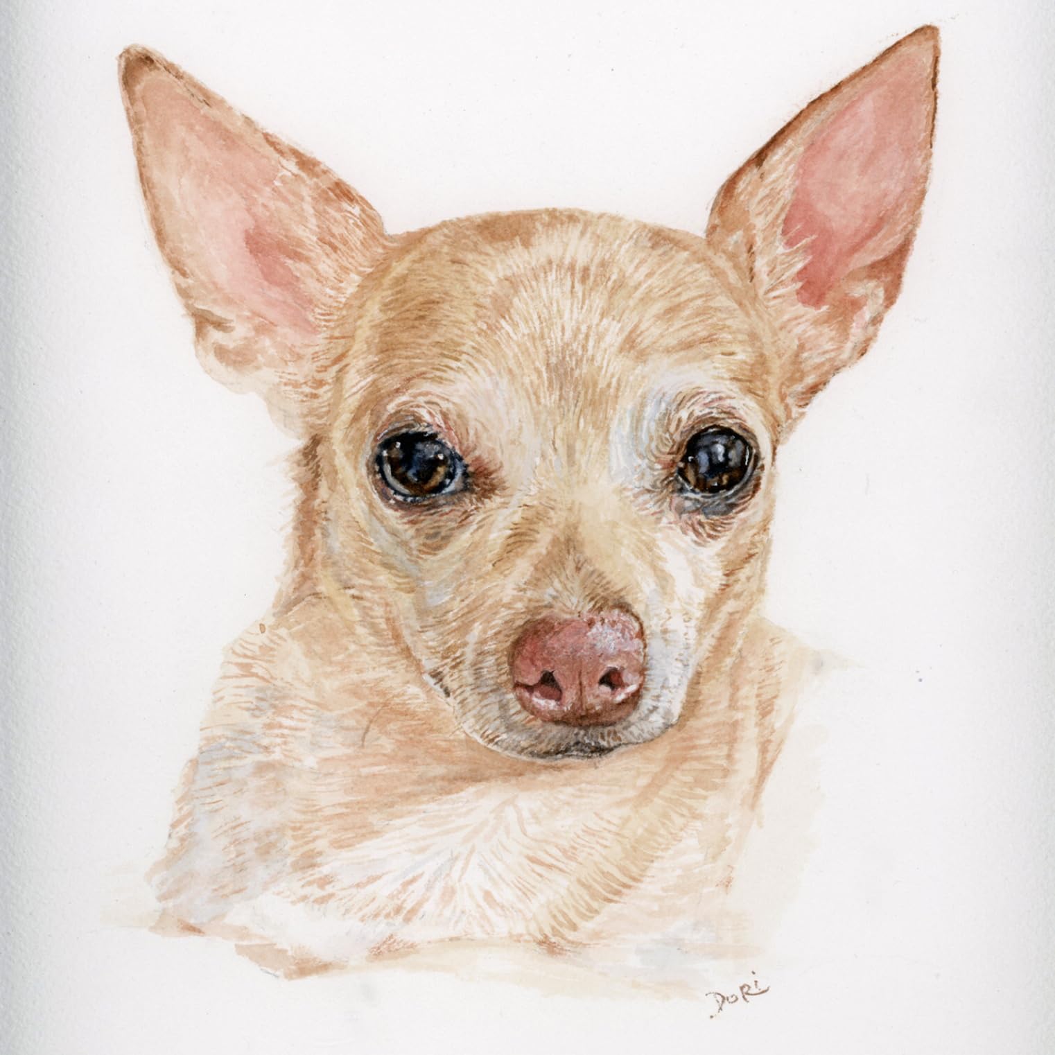 Custom Hand-Painted Pet Portrait from Your Photo - Personalized Watercolor Pet Art - Perfect for Home Decor, Gifts & Memorials