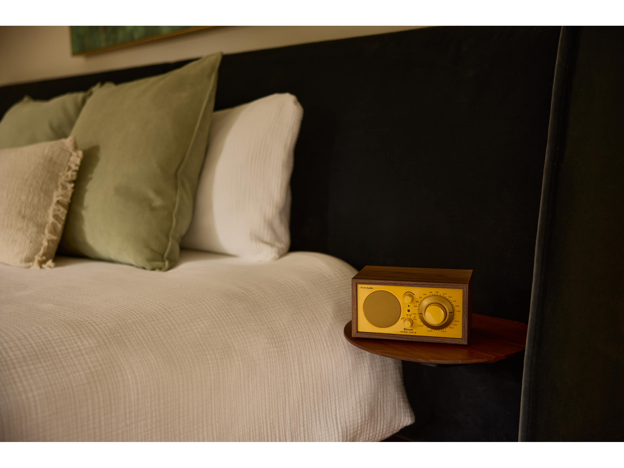 Tivoli Audio Henry Kloss Model One Bluetooth FM Radio - Premium Tabletop Speaker with Wireless Streaming, Classic Design for Home, Office, and Bedroom Use