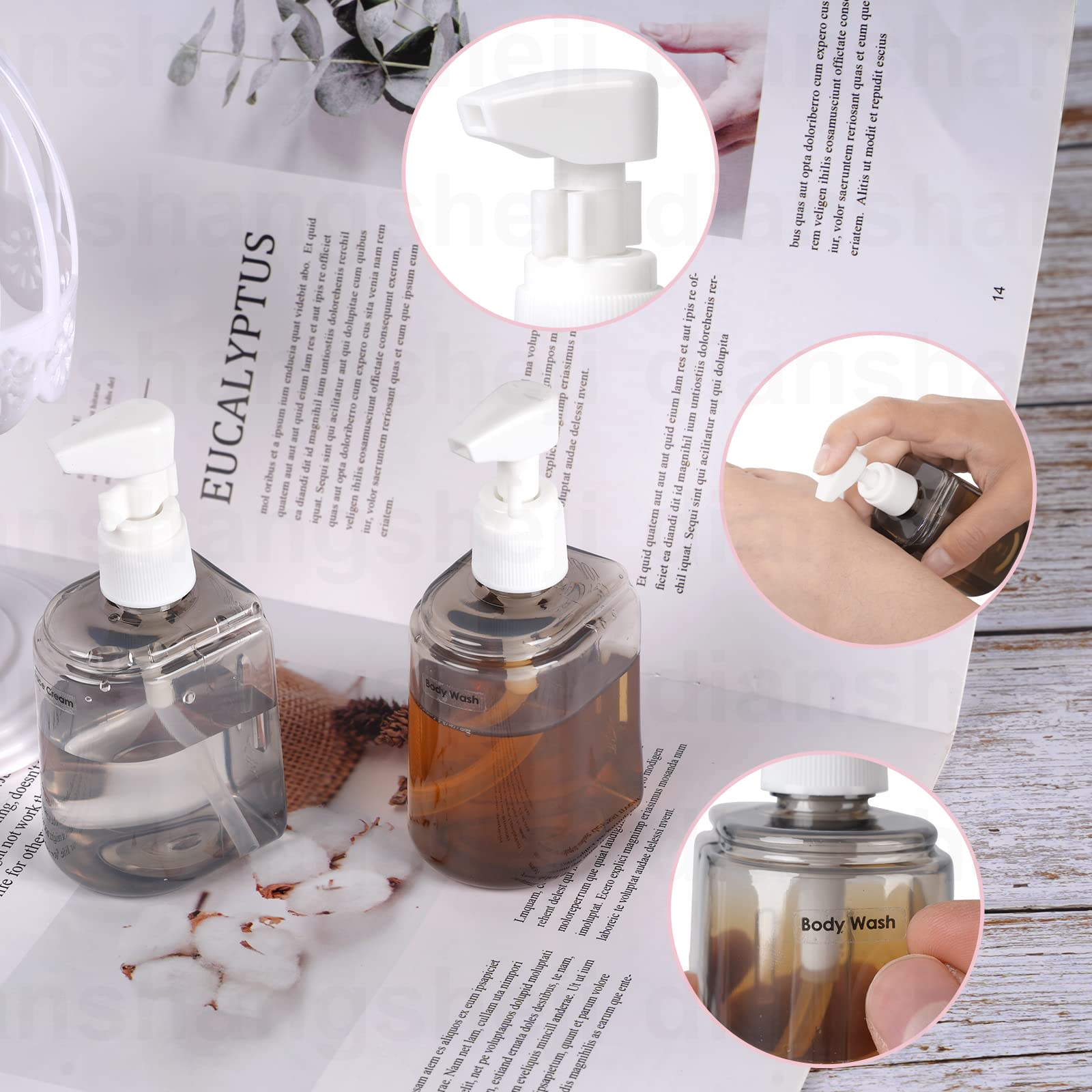 TSA Approved Travel Bottles Set - Leak-Proof Refillable Toiletry Containers for Creams, Perfumes & Shampoos (Pink) | Portable Spray & Pump Bottles with Labels - Perfect for Air Travel, Gym & Vacation Essentials