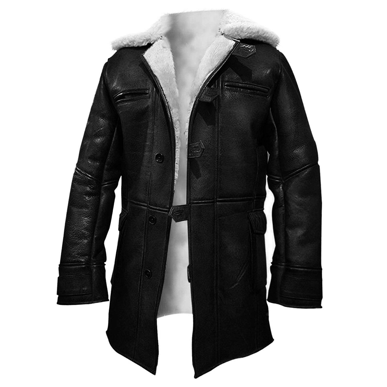 The Dark Knight Rises Men's Faux Leather Vest - Stylish Biker Jacket for Cosplay, Halloween & Motorcycle Riding