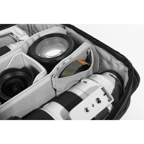 Peak Design Camera Cube v2 (Large) - Waterproof DSLR Camera Bag for Travel & Outdoor Photography - Perfect for Hiking, Camping, and Adventure Trips