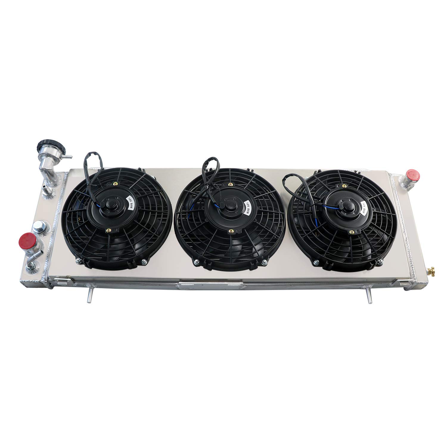AlloyWorks 4-Row All Aluminum Radiator with 3X9