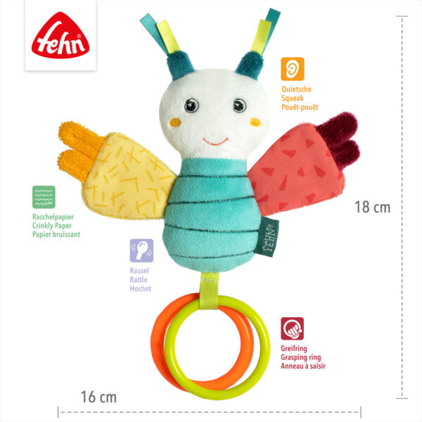 Fehn Mini Butterfly Sensory Toy for Kids - Calming Fidget Toy for Stress Relief & Focus - Perfect for Autism, ADHD, Anxiety & Classroom Use