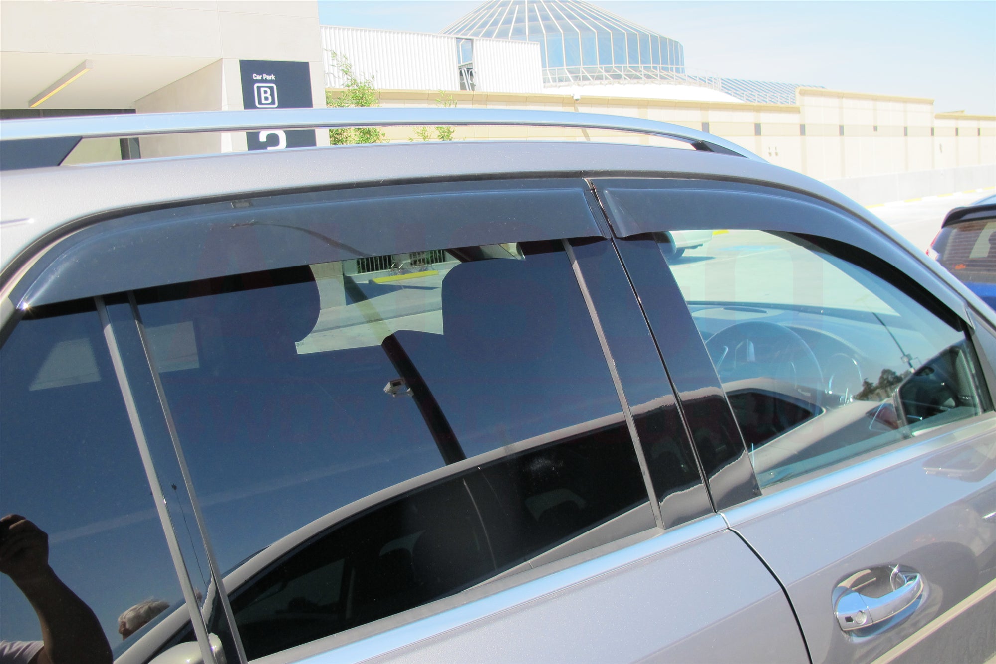 Weather Shields for Mercedes Benz GLE Class W166 (2015-2019) - Rain Guards & Window Deflectors - Perfect for All-Weather Protection & Noise Reduction While Driving