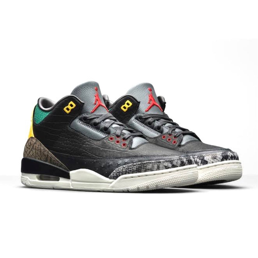 Air Jordan 3 Retro SE Animal Instinct 2.0 Basketball Shoes - Men's High-Top Sneakers for Streetwear & Court Performance | Perfect for Basketball Games, Gym Workouts & Casual Fashion