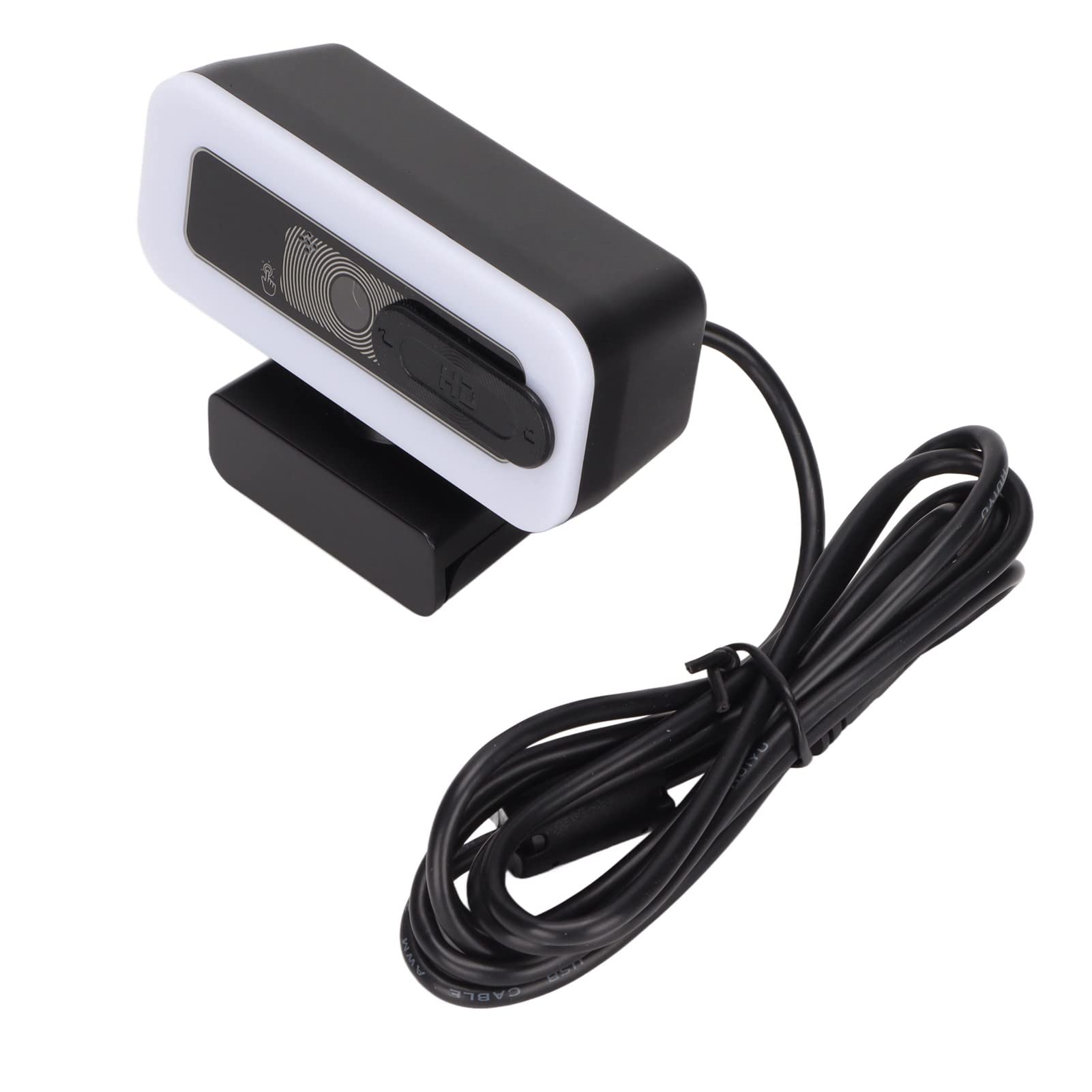 Shanbor HD Webcam with Face Recognition for Laptop & Desktop Computer - Perfect for Video Conferencing, Online Classes, and Remote Work