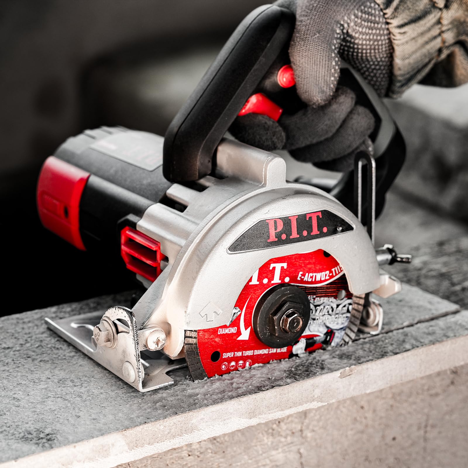 3-in-1 4.5 Inch Diamond Saw Blade Set for Angle Grinder - Dry/Wet Cutting Tile, Ceramic, Marble, Granite, Concrete, Glass | Perfect for Masonry, Stone & Terrazzo Work | 7/8 Inch Arbor | DIY & Professional Construction Projects
