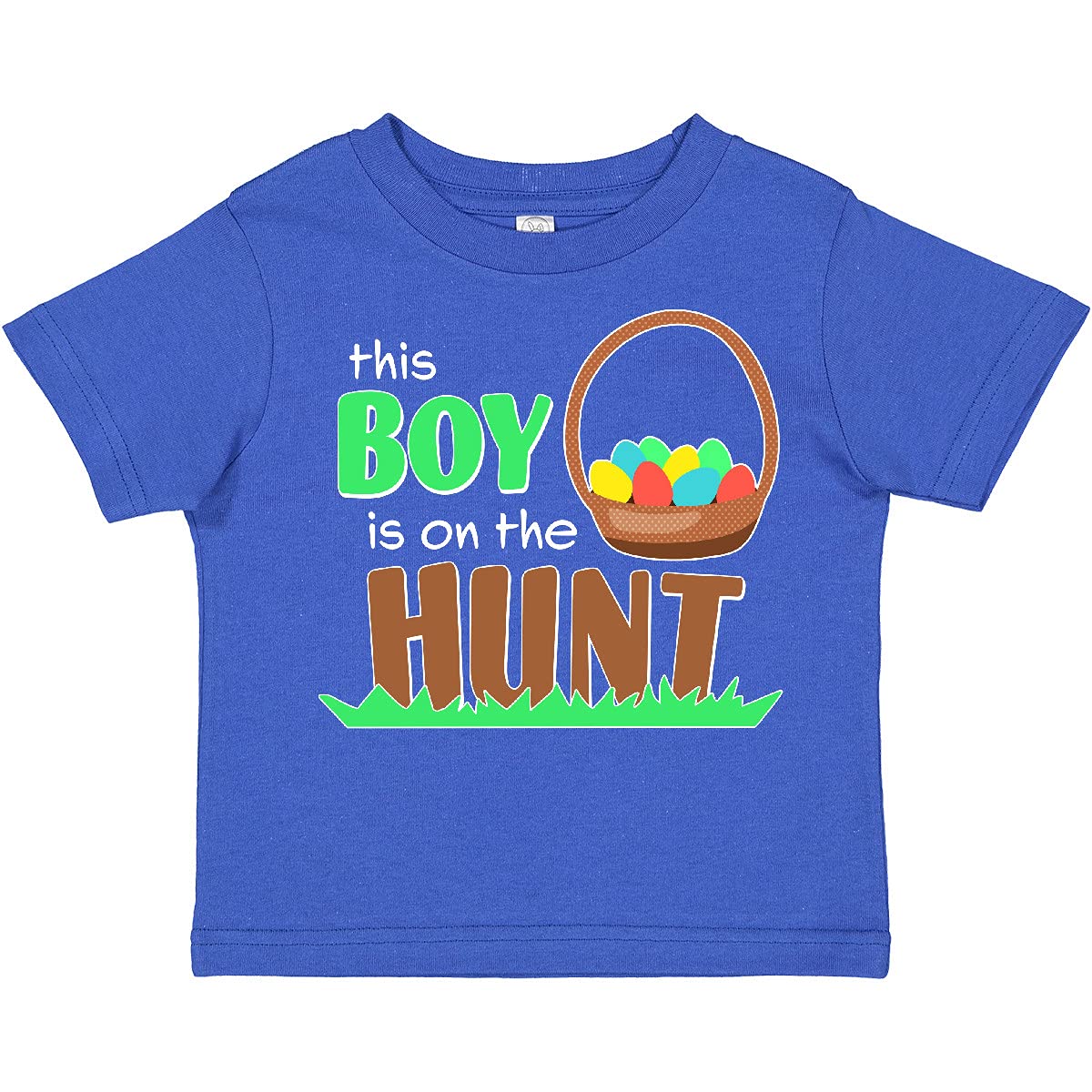 Easter Egg Hunt Toddler T-Shirt - Fun Holiday Outfit for Boys