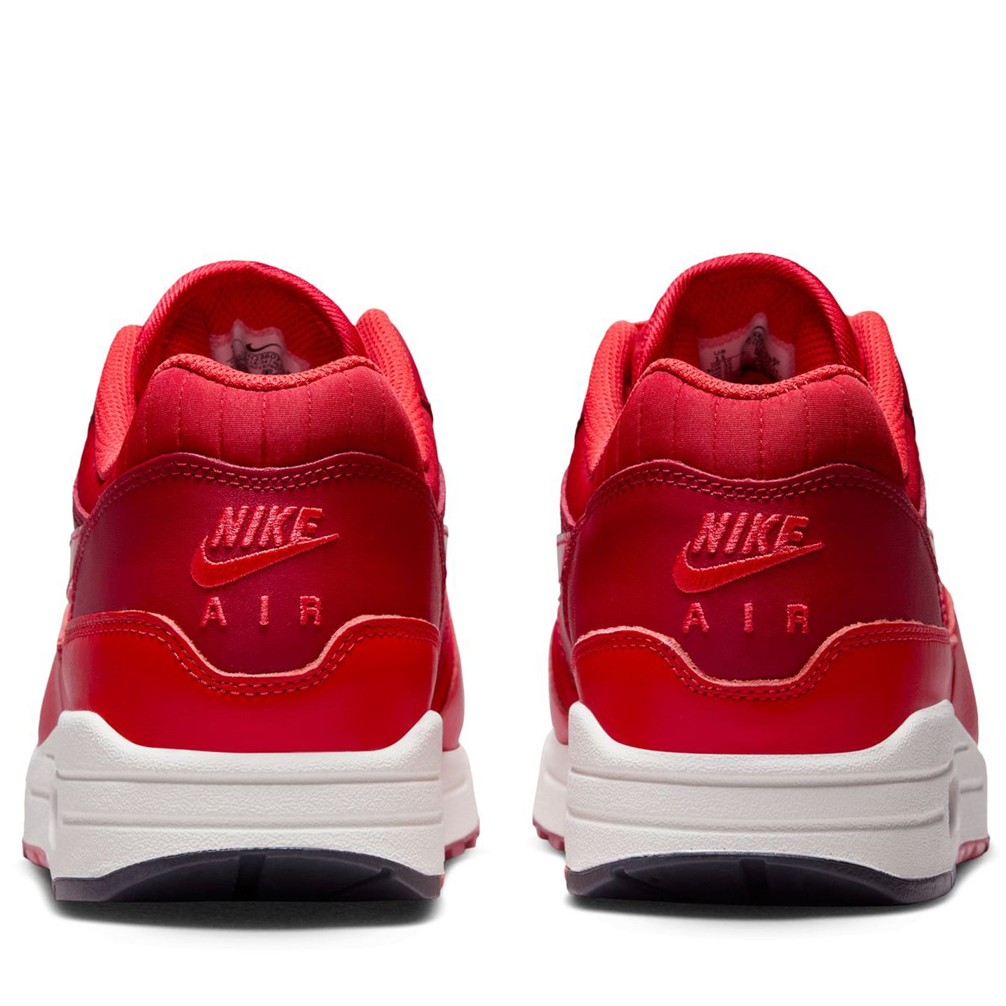 Nike Air Max 1 Running Shoes - Gym Red/Sail Colorway - Lightweight Cushioned Sneakers for Men & Women - Perfect for Gym, Running & Casual Wear